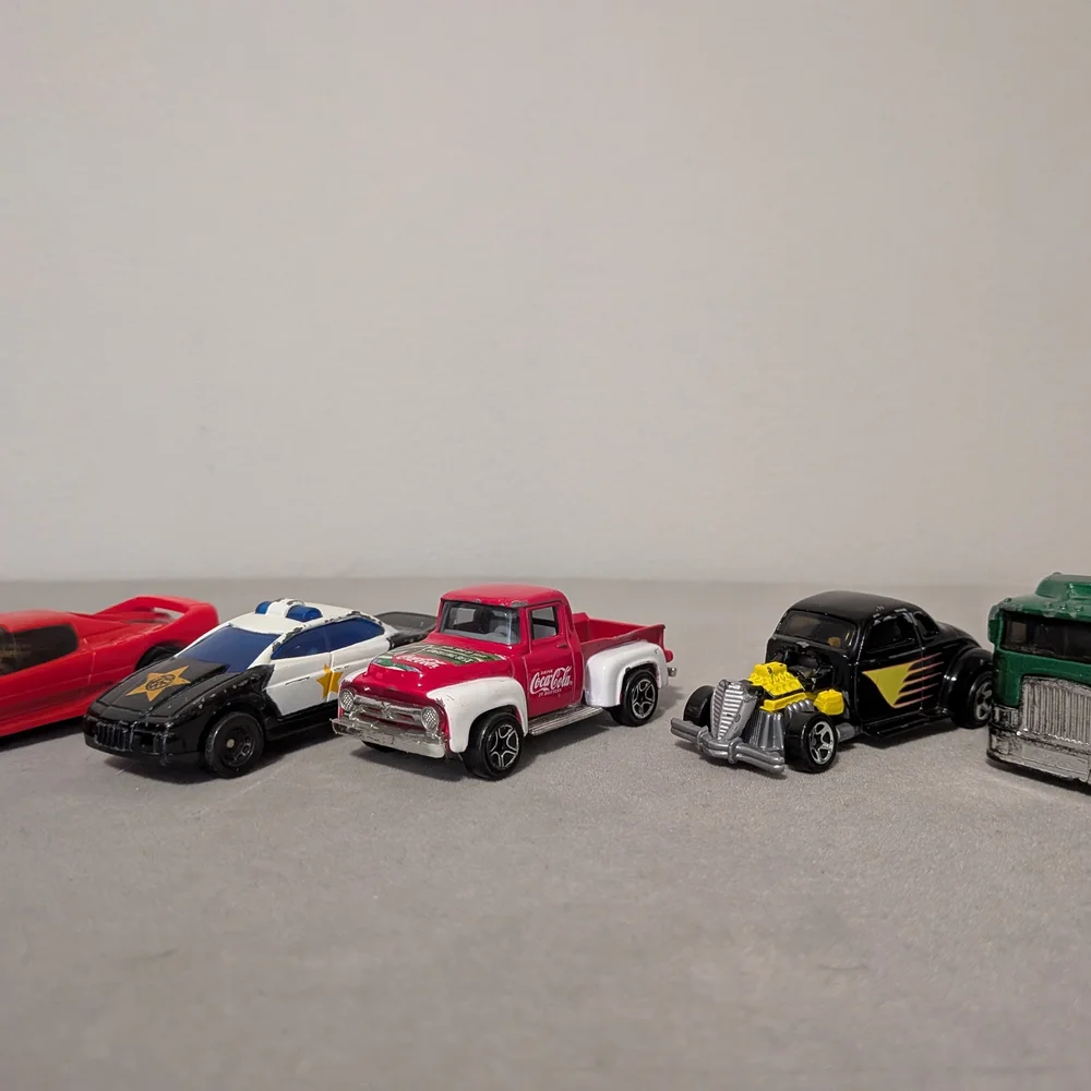Lot Of 5 Vintage Matchbox Cars 90s W/ Wear & Tear
